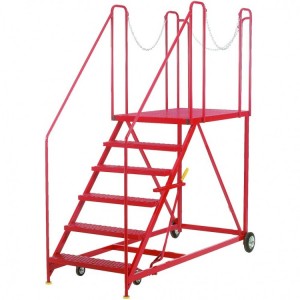 Industrial Mobile Access Steps Truck / Dock Platform